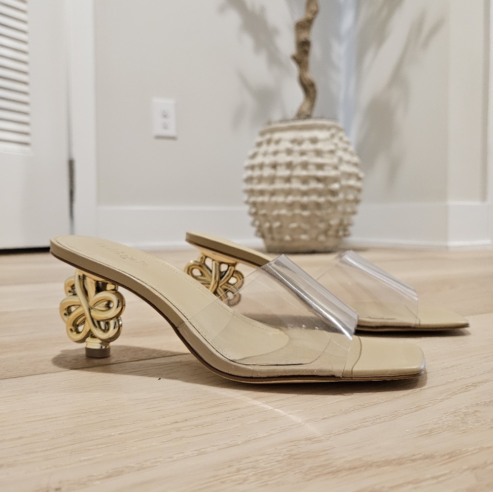Cult Gaia Bloom Clear Sandal EU 38